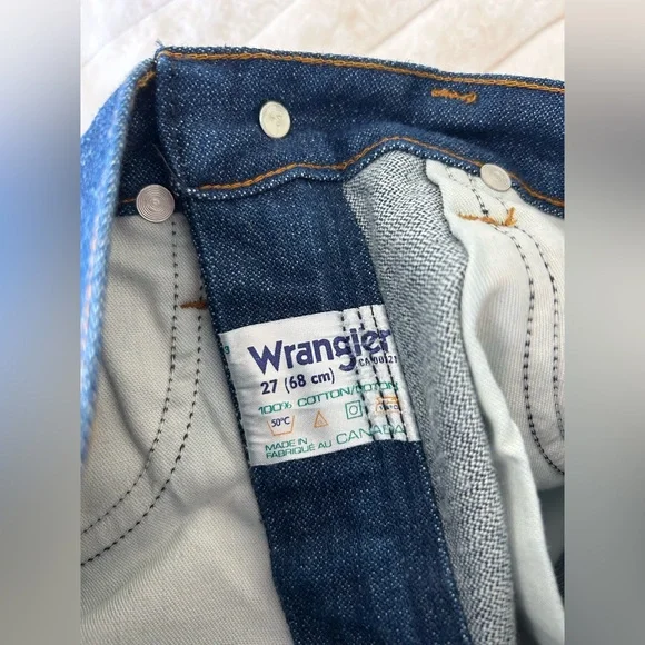 **SOLD** VINTAGE 70s Deadstock Wrangler Super Star Flare Jeans - Picture 6 of 11